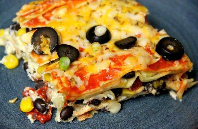 Mexican lasagna recipe