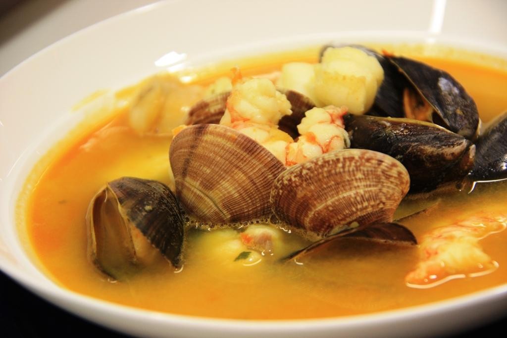 Fish and seafood soup