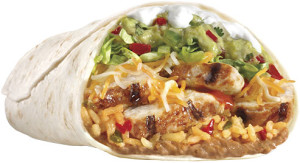 Chicken burritos