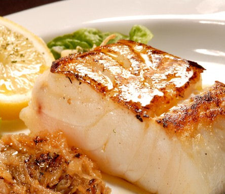 Grilled cod