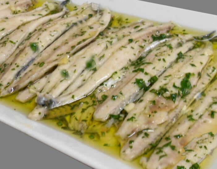 Anchovies Marinated in Vinegar (Boquerones en vinagre)